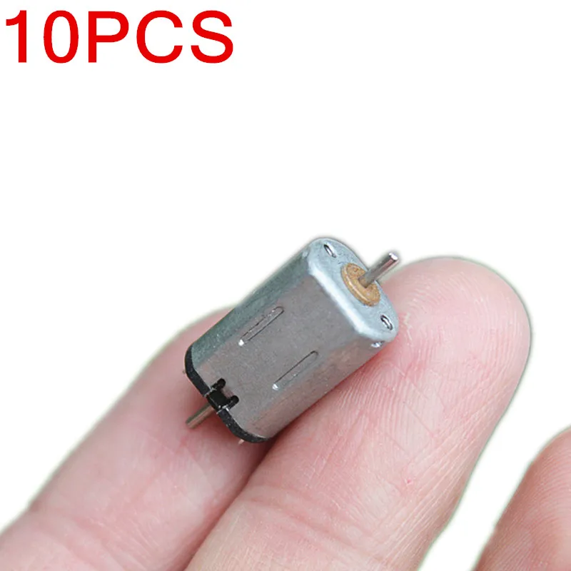10 шт./лот DC3.7V микро двигатель постоянного тока DIY маленькая игрушка мотор