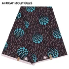 Африканские принты воск Анкара 6 ярдов пэчворк настоящий воск для платья шитье полиэстер материал для свадьбы высокое качество