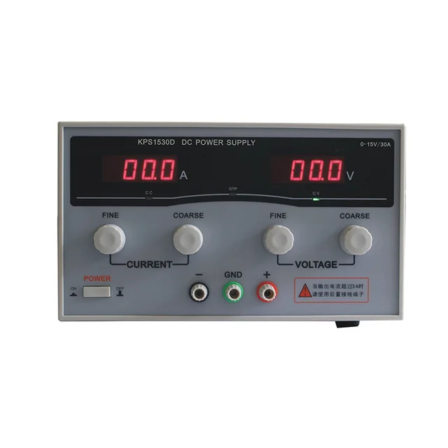 KPS1530D High precision Adjustable LED Dual Display Switching DC power supply 220V EU 15V/30A | Обустройство дома