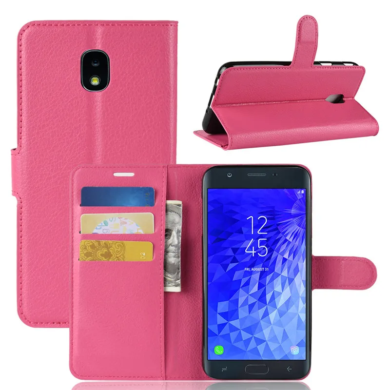 Для samsung Galaxy J7 Plus J7310 Max J5 2017 J3 Prime J327F DUO On7 On5 откидной Чехол кошелек из искусственной
