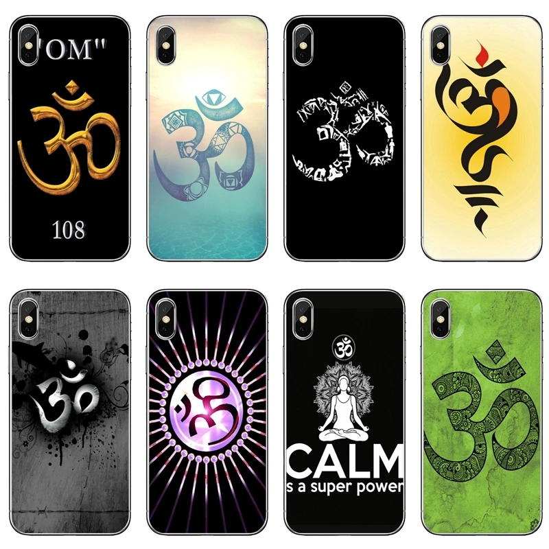 Чехол Aum Om Yoga для Samsung Galaxy S10e Lite S9 S8 S7 S6 edge Plus S5 S4 S3 Note 10 9 8 5 4 mini|Бамперы| |