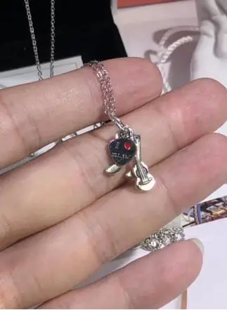 

YPD50 925 Silver Girls Necklace Jewelry Festival Party Birthday Girls Necklace Gifts