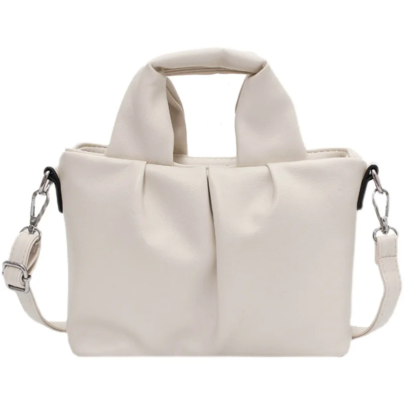 

Fashion Trendy Design PU Leather Crossbody Shoulder Bag for Women 2021 Solid Color Mini Cute Totes and Handbags