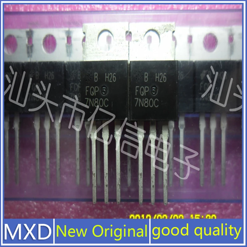 

5Pcs/Lot New Original FQP7N80C Field Effect Mostube 7A800V Inlet Good Quality