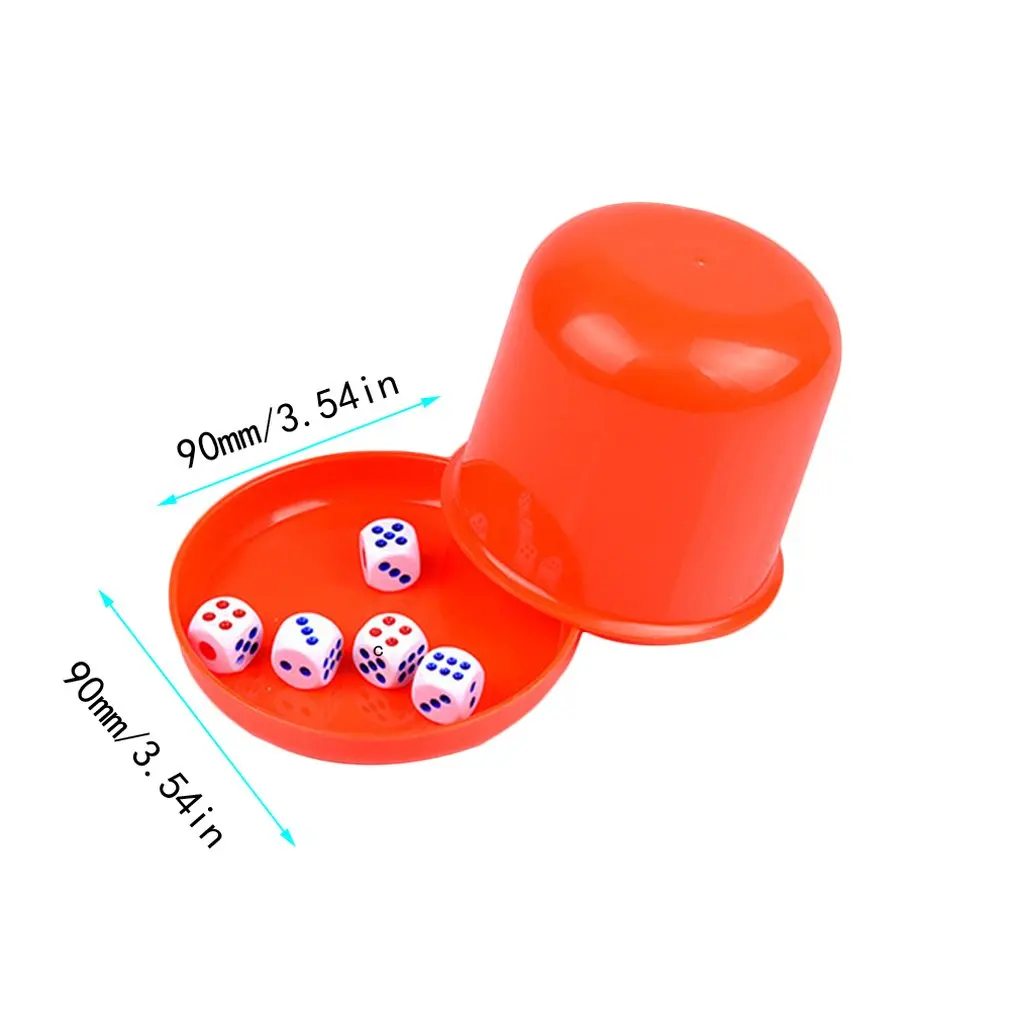 

Thickened Bar Nightclub With Bottom Bracket And Sieve Cup Combined Dice Dice Cup Color Cup Set To Deliver 5 Dices