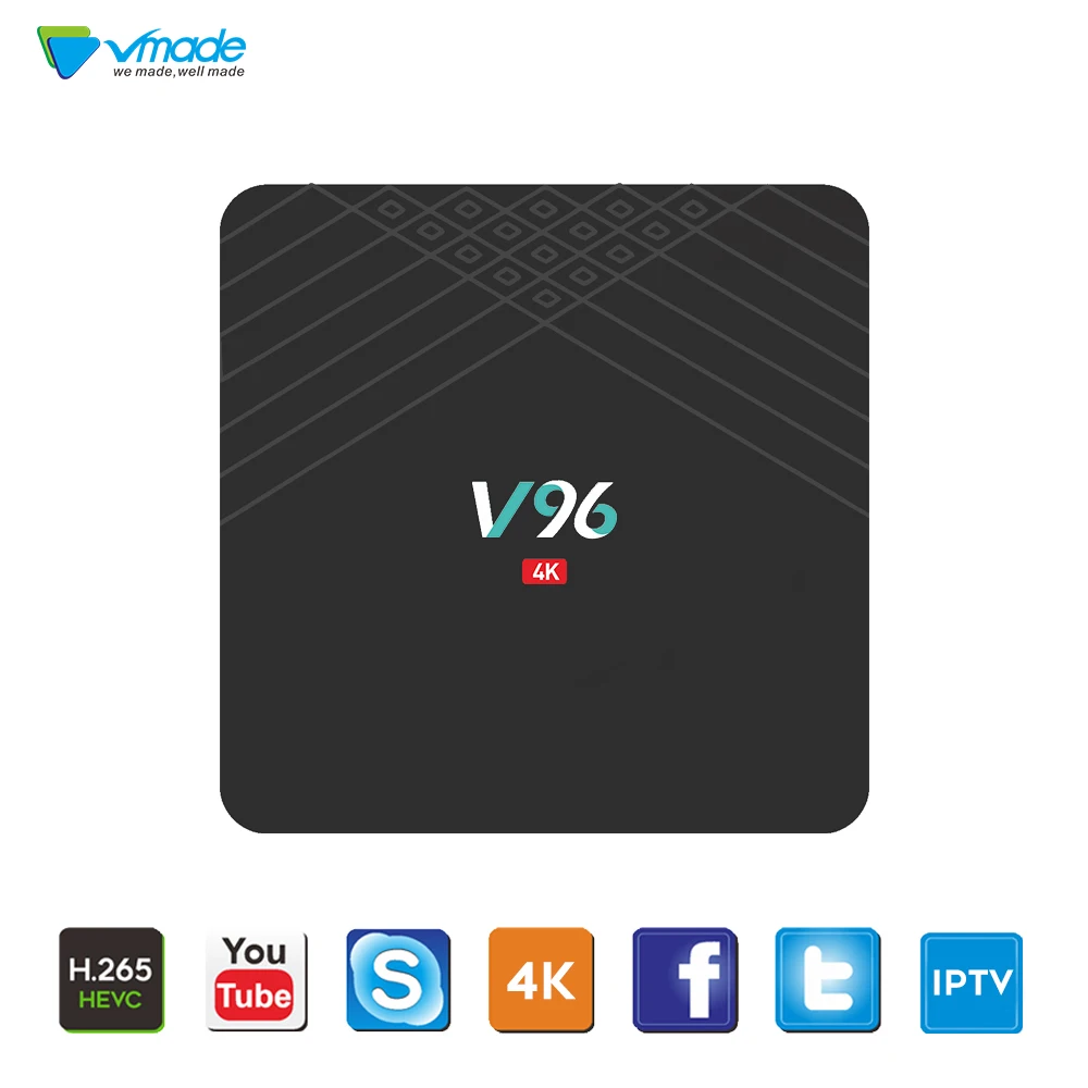 Vmade tv box android 9,0 2G 16G Allwinner H6 четырехъядерный 64 бит Wi-Fi tv box 4K HD H.265 телеприставка 2G 16G tv box Горячая Распродажа