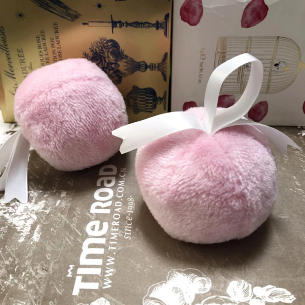 2019 New Glittering Pom Shimmer-packed Puff Sparkling Facial Highlight Body Highlighter Powder Ball Plush Makeup Glowing |