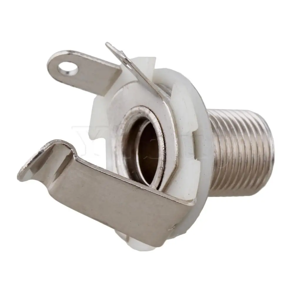 Yibuy 10 x Mono 1/4 Jack socket Electric Guitar Input Output Socket | Спорт и развлечения