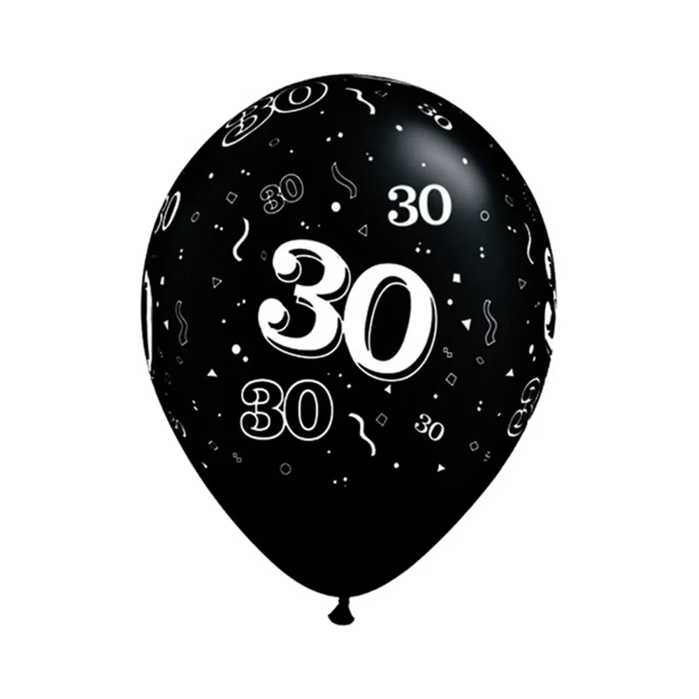 10 шт. латексные воздушные шары на возраст 21 30 40 50 лет дюймов|Воздушные и