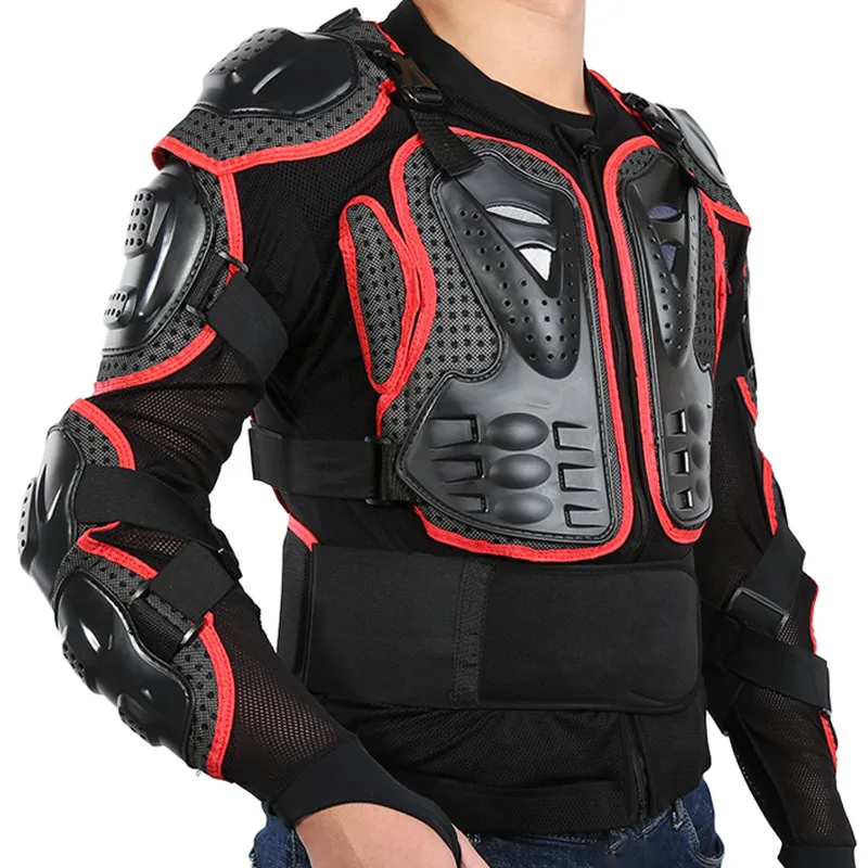 S 3XL полный мотоциклетная нательная Защита Защитный рубашка куртка CROSS Back плечо