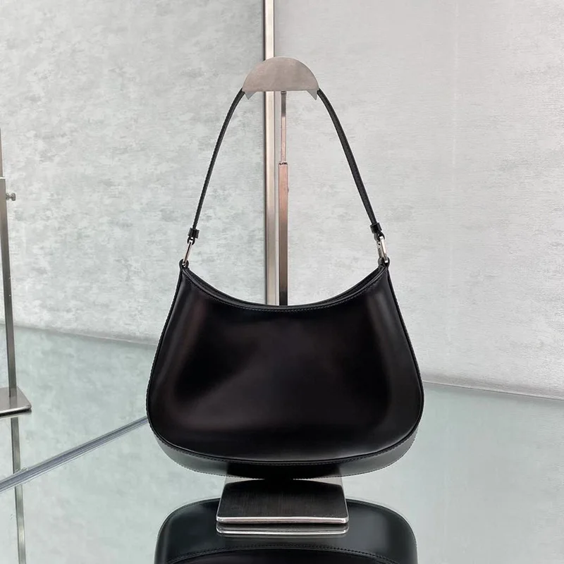 

Women Shoulder Bag High Quality Luxury Brands Gnuine Leather Cleo Handbag with Box