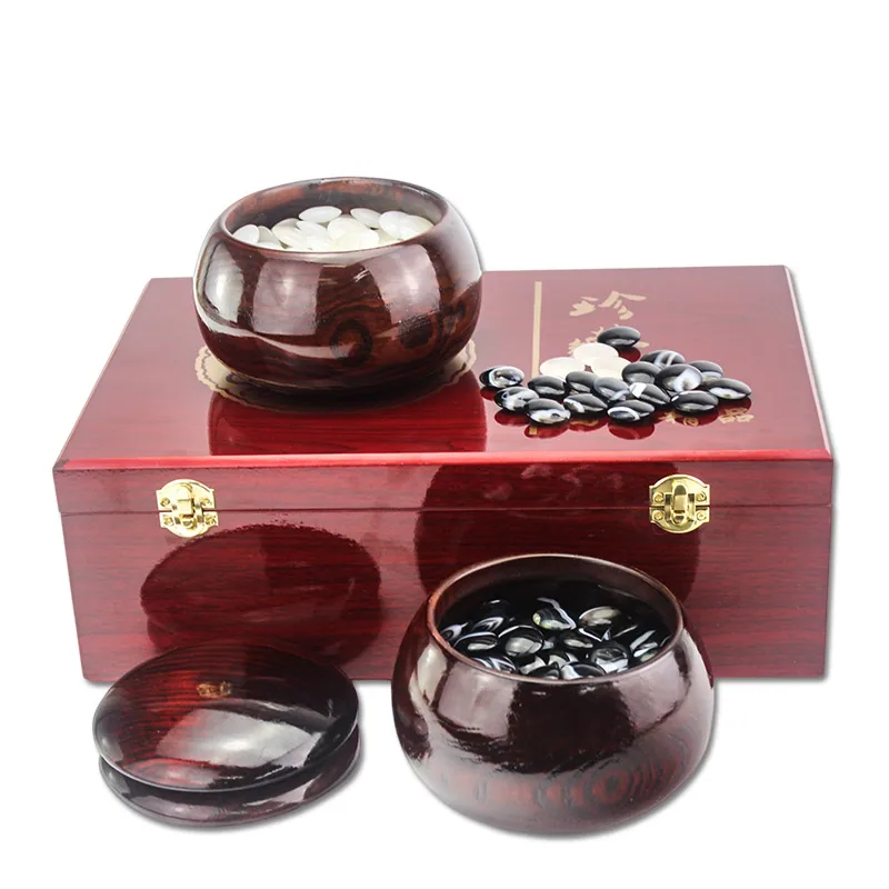 Элитный бутик агатовый цветок шахматы деревянная коробка пять шахматных коробок