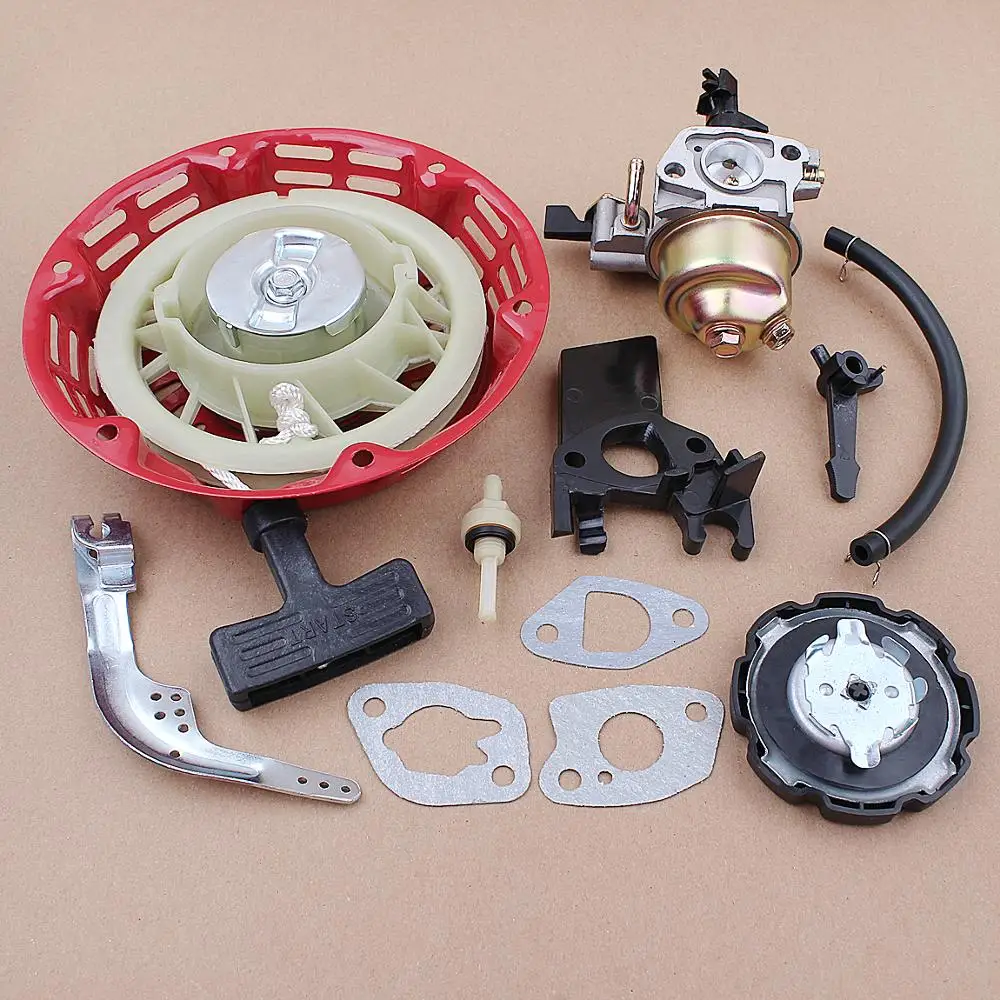 Карбюратор Recoil Starter набор свечей зажигания для Honda GX120 GX160 GX200 5.5HP 6.5HP Мойка под