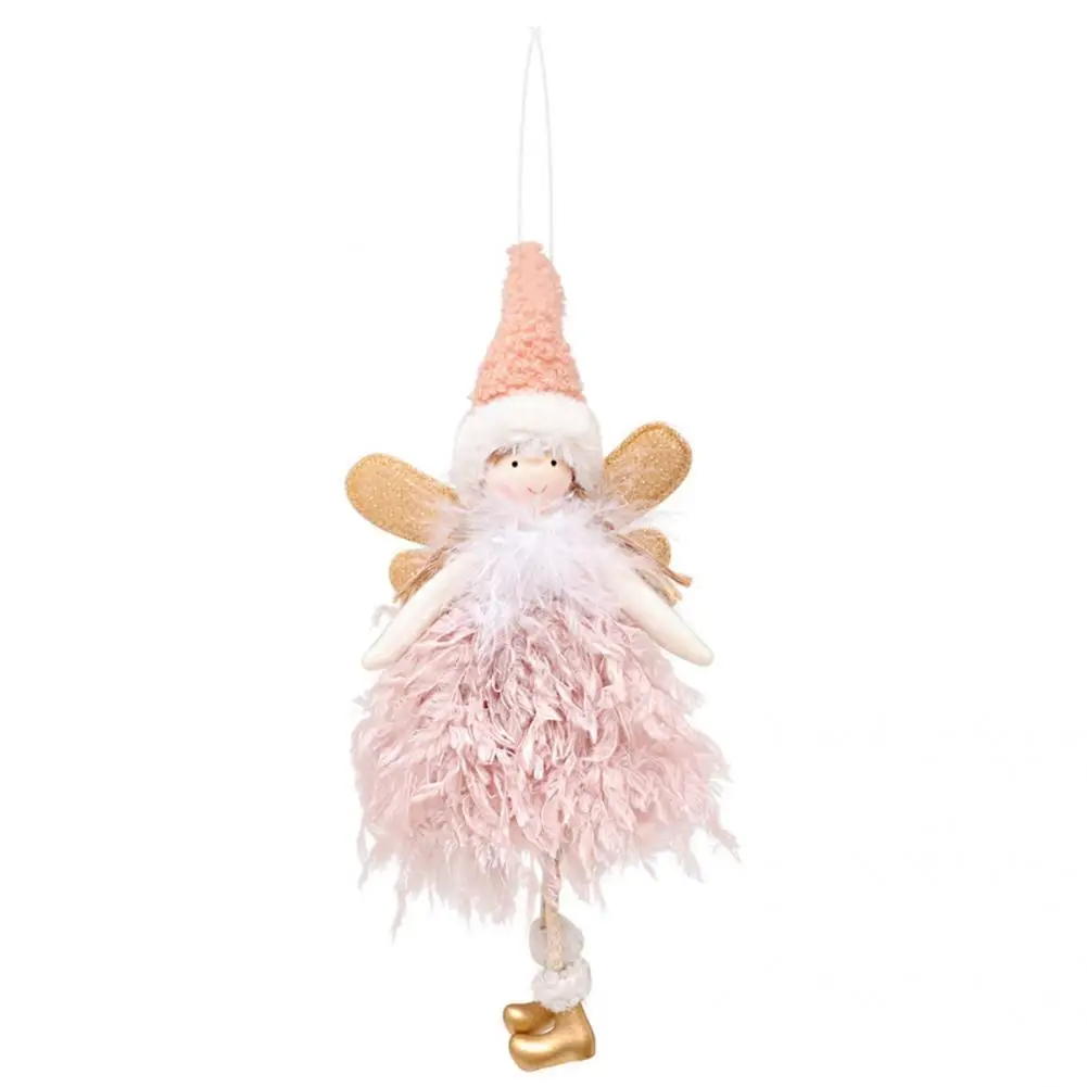 

Fadeless Delicate Craft Christmas Ornament Environmentally Protection Christmas Ornament with Lanyard Party Supplies