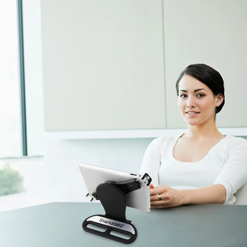 

Universal Tablet PC Holder 360 Rotate Desktop Phone Holder Stand Bracket Adjustable Mount GDeals