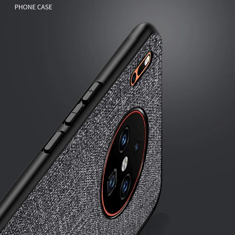Чехол для huawei P30 P20 Pro mate 20 Lite, чехол s, тонкая ткань, жесткая задняя крышка для huawei P Smart Plus Z Nova 4 4E 3i 3E