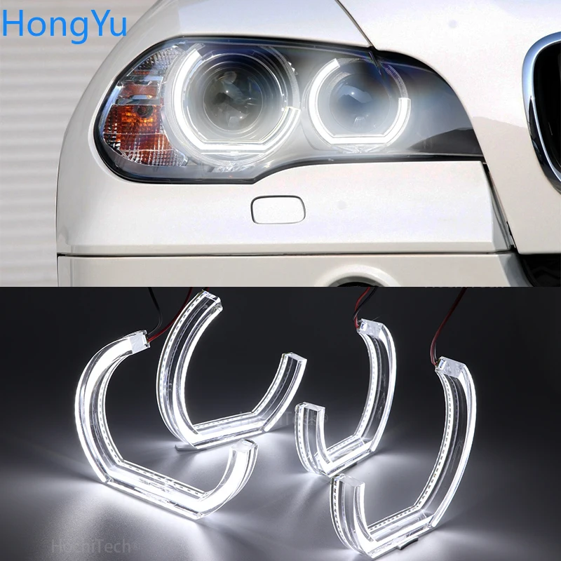 Кольца halo ультра яркие DRL для BMW X5 E70 X5M X6 E71 E72 X6M 2008 2009 2010 2011-2014 Отличное Кольцо DTM M4