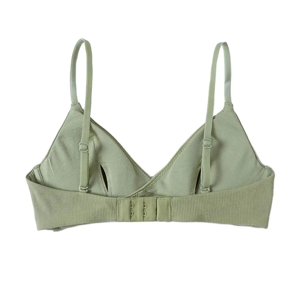 Бюстгальтер пуш-ап эластичный в Корейском стиле Бралетт с чашками треугольника и