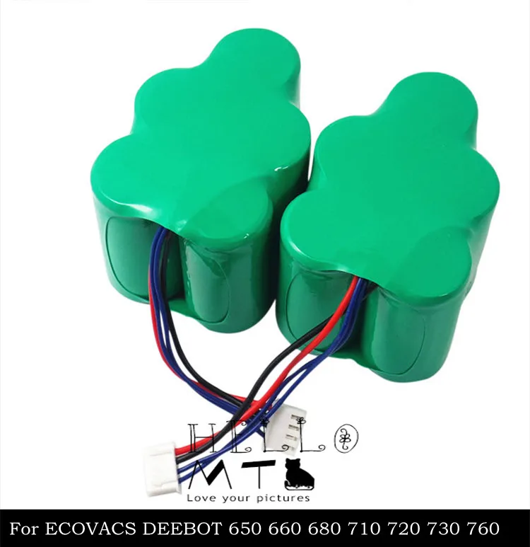 2 шт./лот 6 в 3500 мАч сменный аккумулятор Для Ecovacs Deepoo D73 D76 D62 D63 D65 D66 D68 D77 D79 730 760 TBD71