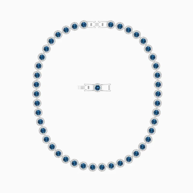 

2020 новое Изысканное прекрасное платиновое ожерелье с ангелом, женское ожерелье с кристаллами, дикий романтический подарок