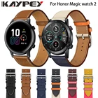 Ремешок для часов, натуральная кожа, для Huawei Honor Magic Watch 2