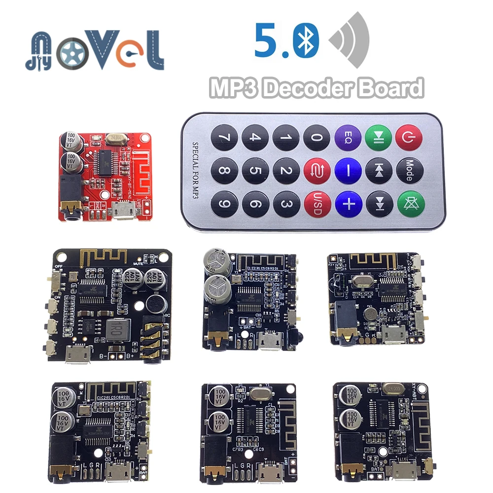 Bluetooth-аудиоприемник VHM-314 DIY 4 1 5 0 MP3 декодер не допускающий потерь Плата усилителя