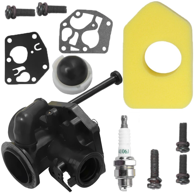 

Карбюратор воздушный фильтр 698369 ДЛЯ Briggs Stratton 795469 794147 699660 аксессуары для электрооборудования Запчасти для триммера