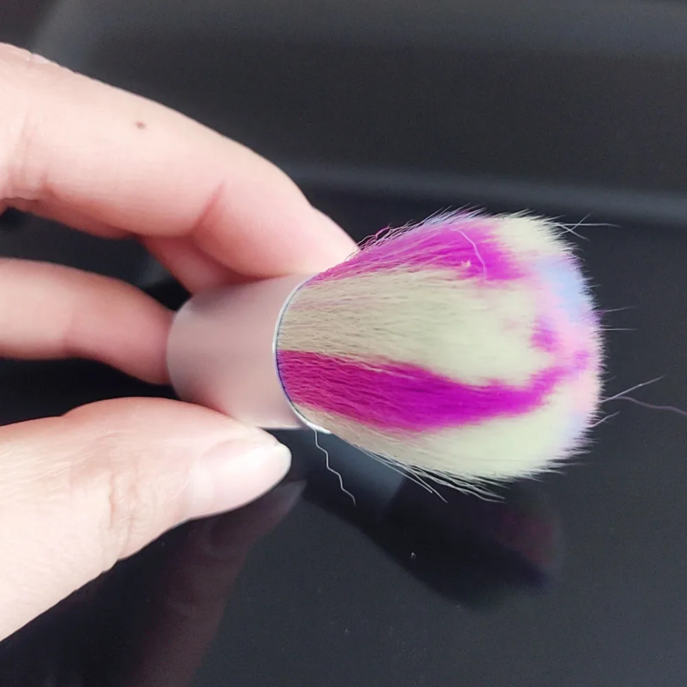 Nail Cleaning Nail Brush Tools File Nail Art Care Pedicure Soft Remove Dust Small Angle Clean Brush For Nail Care Tools