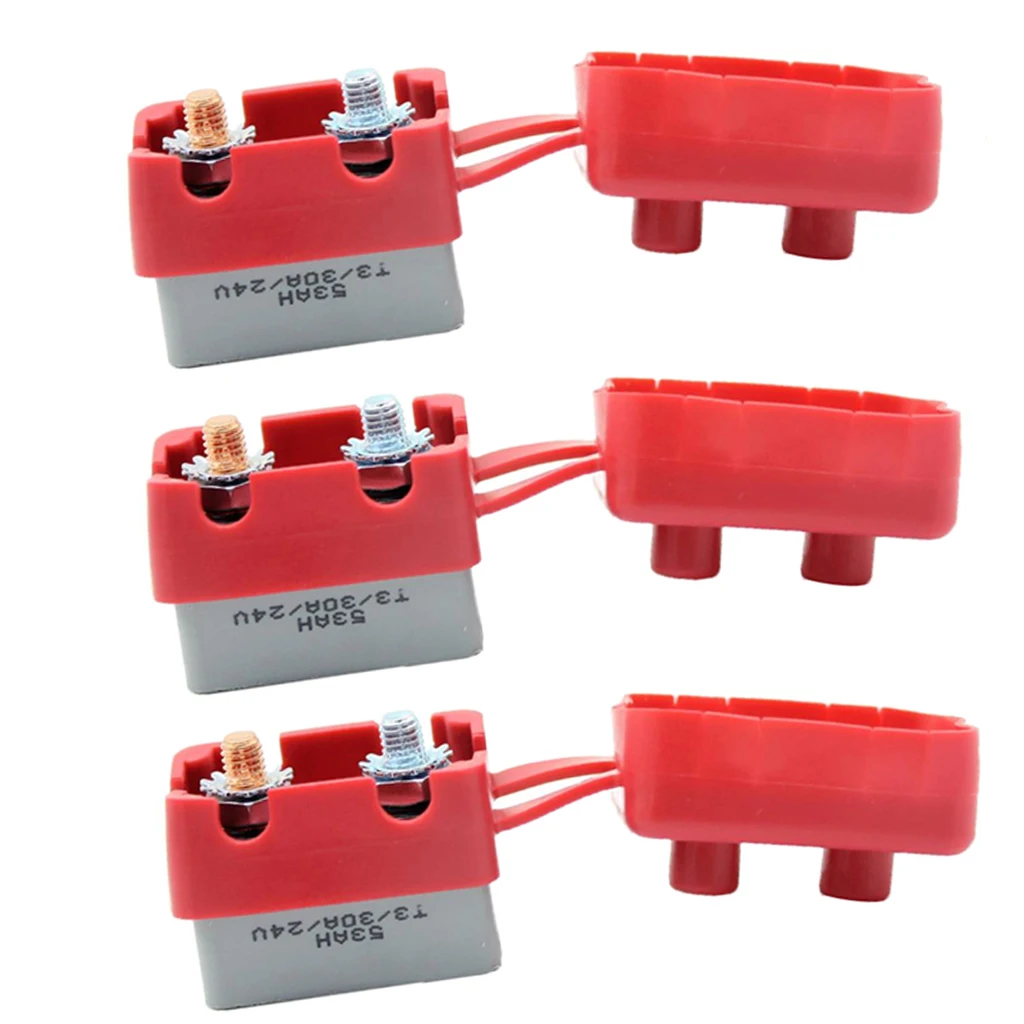 1 пара автоматический выключатель автомобильной лодки 12 в-24 в ручной держатель 30