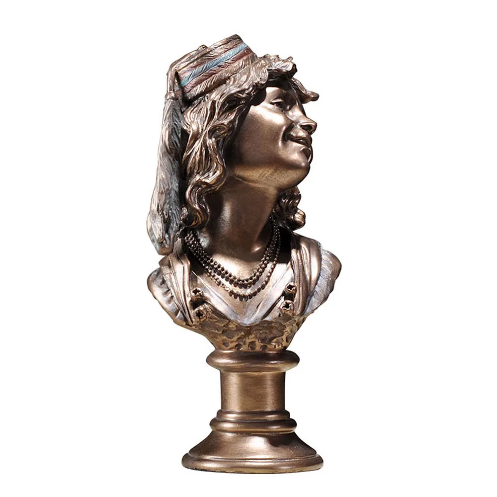 

Украшения для дома, головной художественный декор, американская фигурка, скульптура, гипсовая скульптура, поделки LU53114