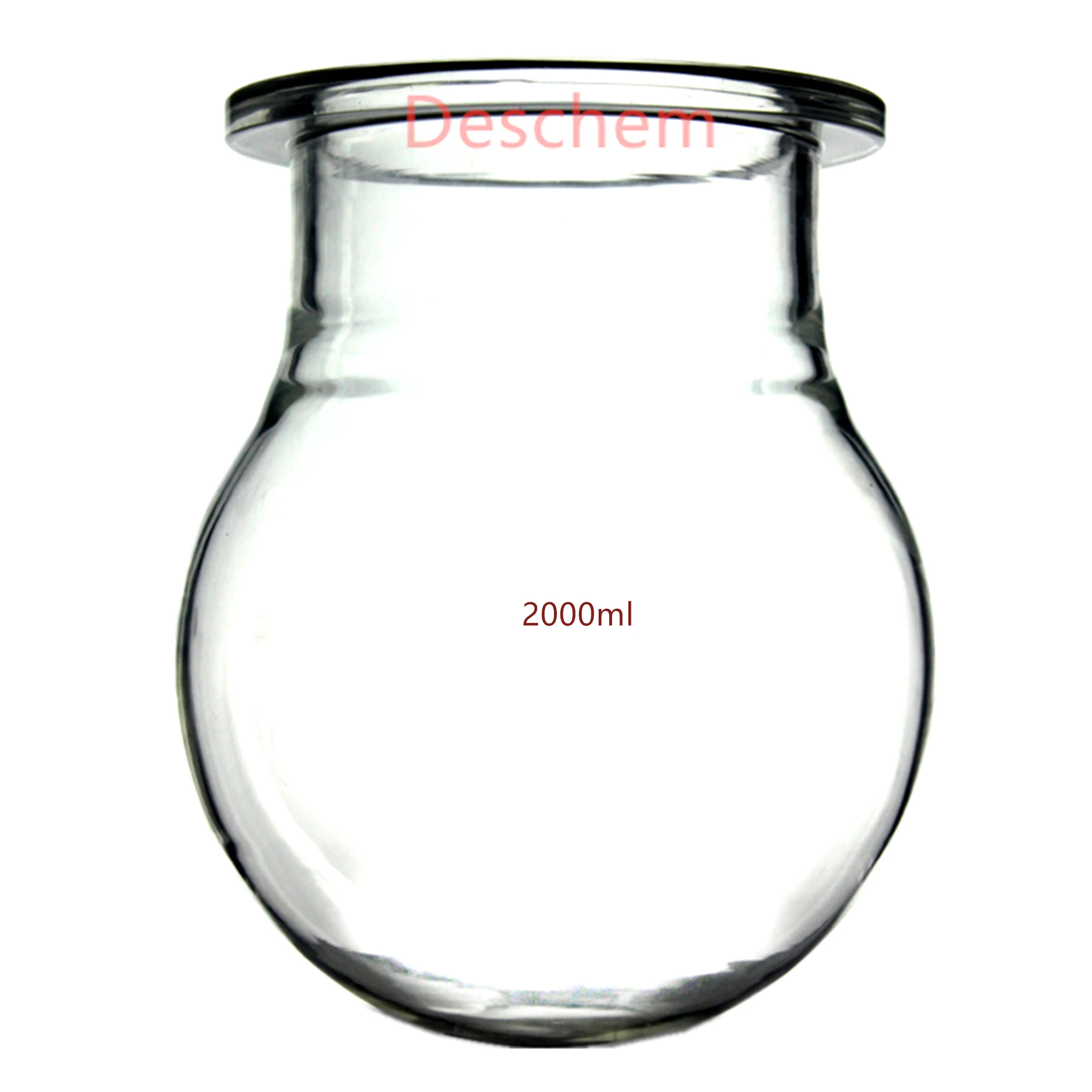 2000 мл стеклянная колба для реакции фланца реактора 2 л диаметр 150 мм|reaction flask|glass
