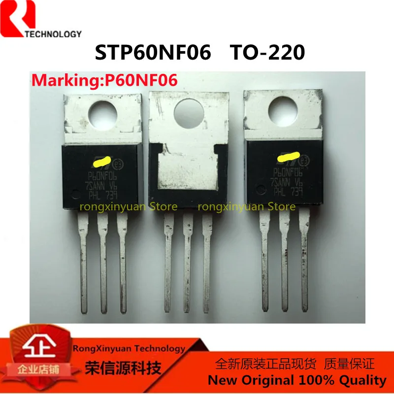 10 шт. STP60NF06 P60NF06 STP10N62K3 10N62K3 BDX53C BDX53 ST13005A 13005A ST13005 TO-220 Оригинальный новый 100% качество |