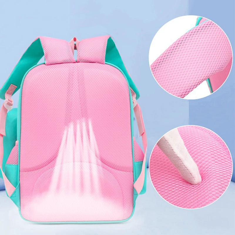 Школьные ранцы с 3d-фламинго для девочек и мальчиков Детские ортопедические