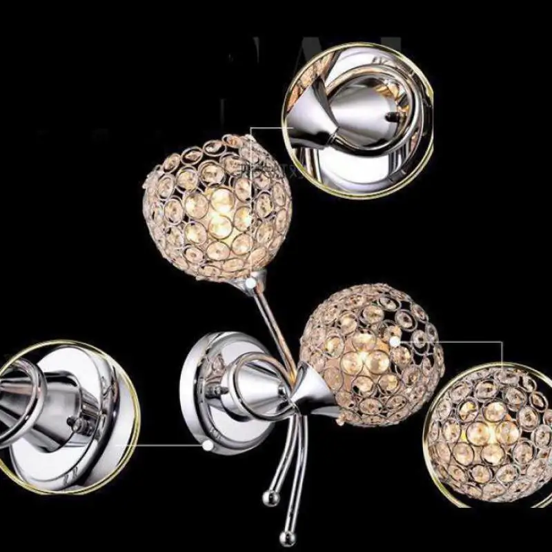 С украшением в виде кристаллов бра аппликации светильников Murales светильник s для