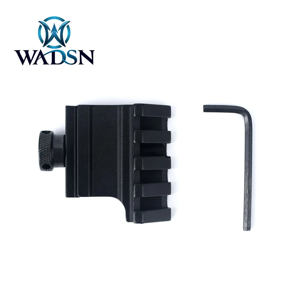 

WADSN Tactical 45 Degree Offset Base Mount Flashlight Scope Sight fit for 20mm Picatinny Rail Hunting Weapon Light Accessories