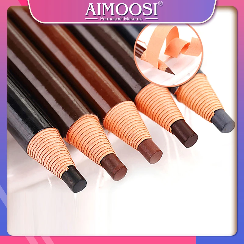 5 шт./кор. бровей Карандаш для татуировки & Ручка Красота оборудование мануального