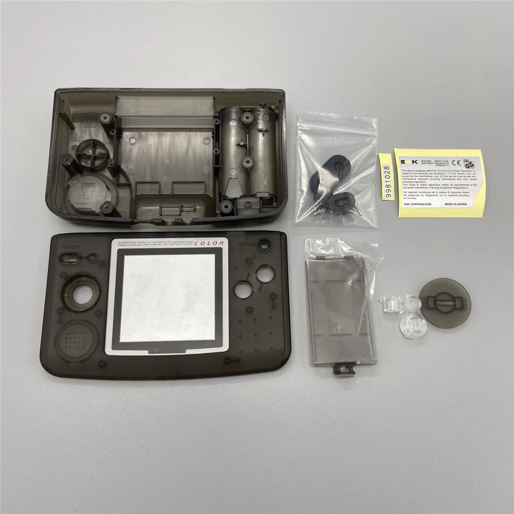 

5 комплектов, сменный пластиковый чехол с полным покрытием для SNK NGPC, для NEO GEO POCKET COLOR house shell repair
