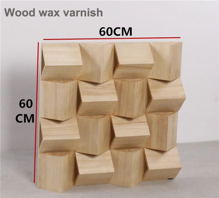 wood Diffuser 03 Деревянный воск лак trigonum деревянный диффузор лечение для записи студии акустическая панель Звук диффузор лечение впитывающая панель - Цвет: wood Diffuser 03