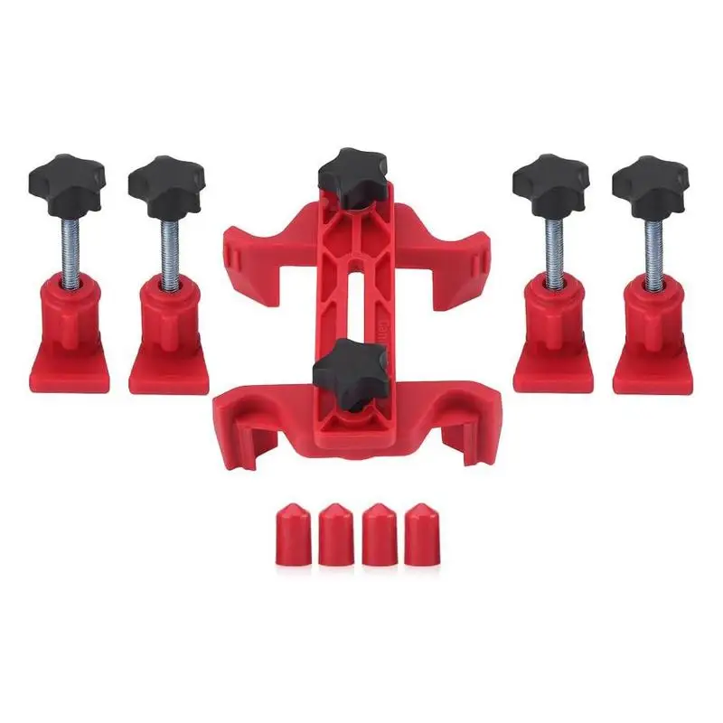 

Red Twin Camshaft Lock Holder Tool Set For Car Engine Cam Alignment Timing Belt Locking