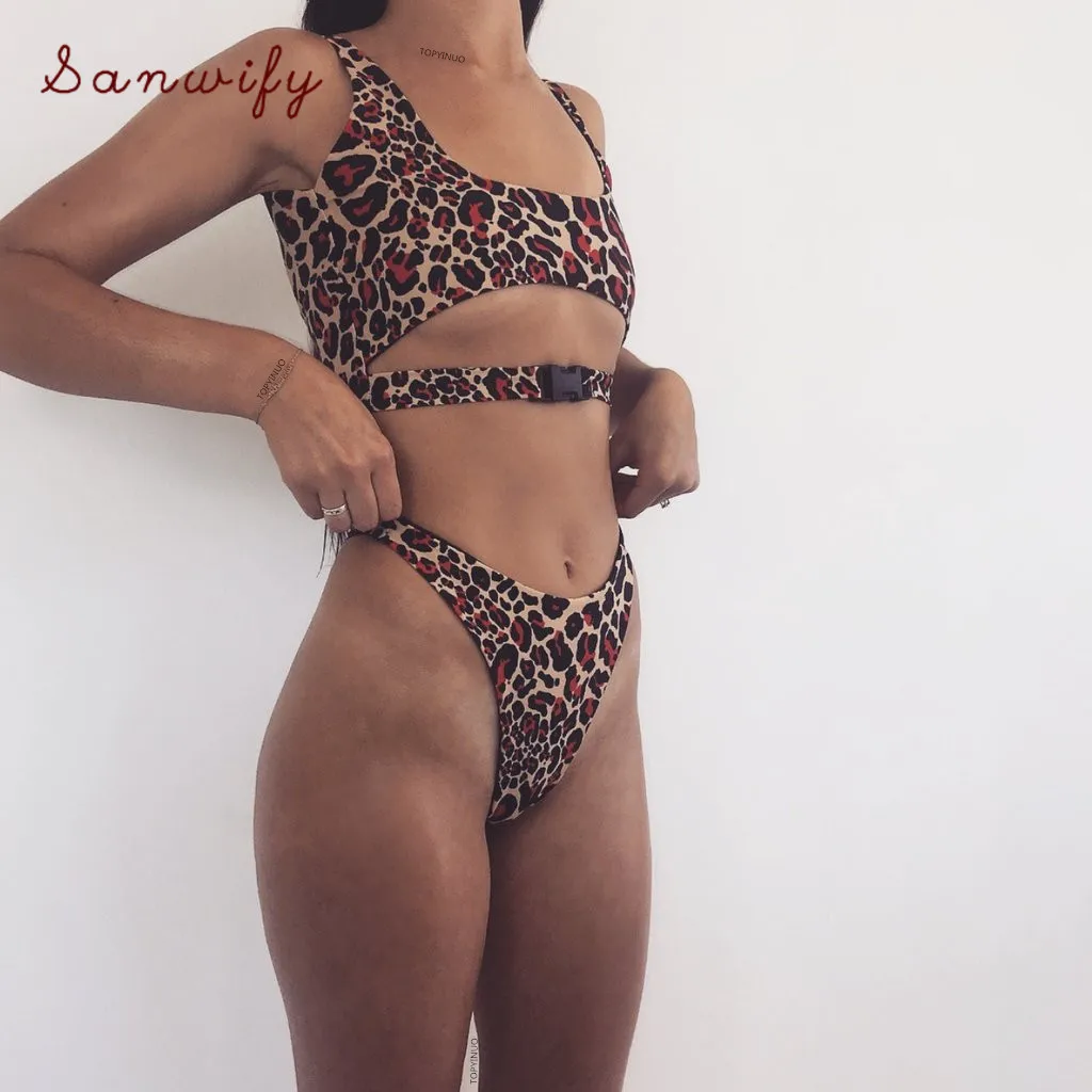 2020 сексуальный купальник модный бикини высокое качество с принтом | Женская