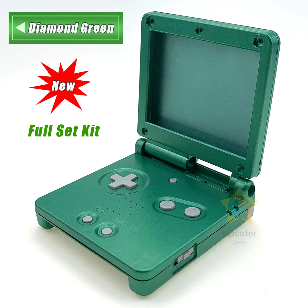 Пользовательский сделай сам для GameBoy Advance SP сменный Корпус Корпуса экранный