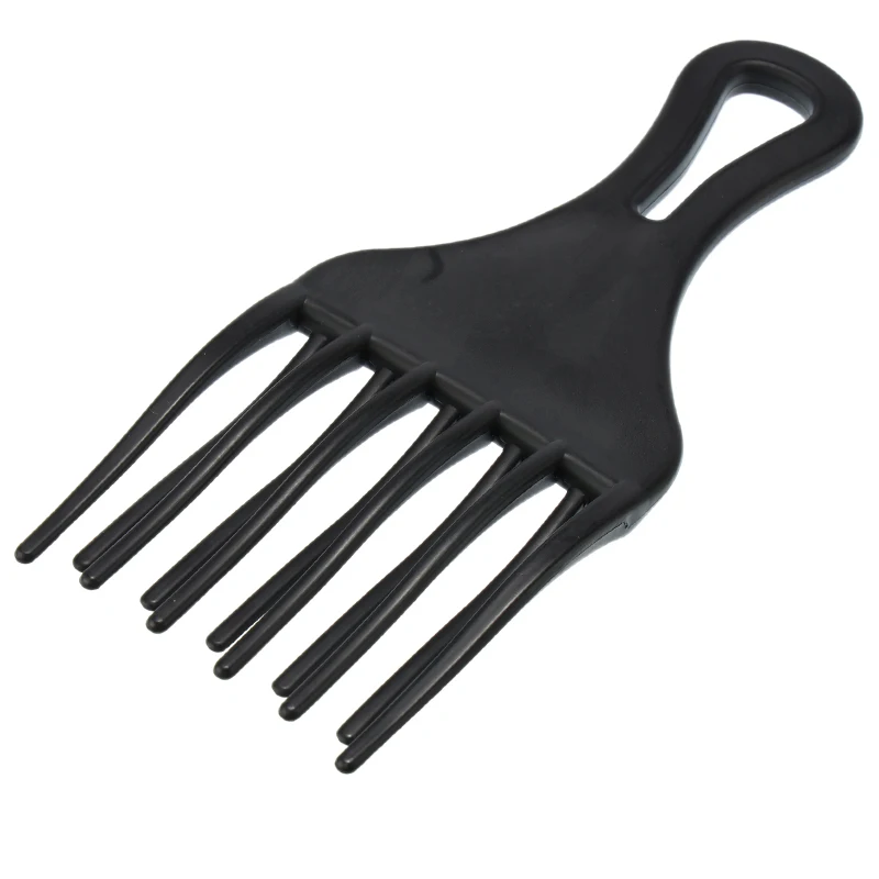 Афро расческа для волос вставной вилка пластиковая с низким передаточным числом