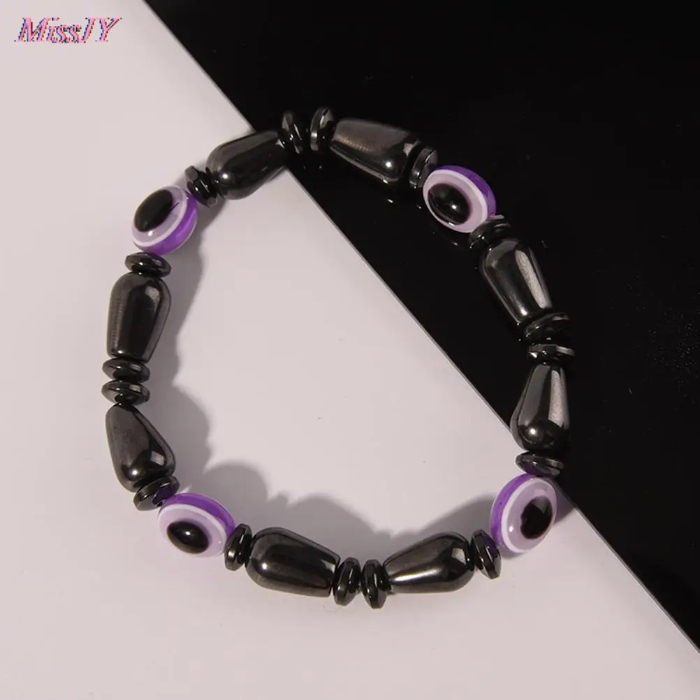 Гематитовый магнит бусины браслет мужские ювелирные изделия терапия забота о