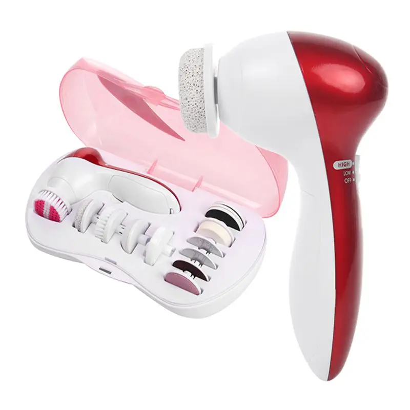 11в1 набор для удаления мозолей и кистей лица Машинка педикюра электрическая