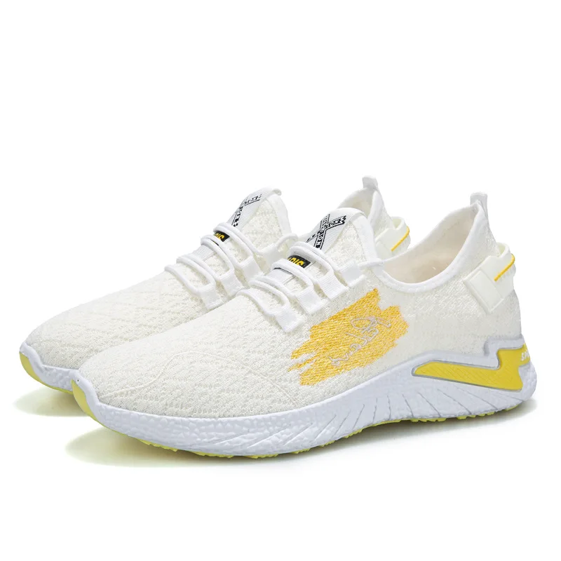 

Casual shoes men's shoes sports wind light casual men's single shoes four seasons flying knit men's shoes new 2021