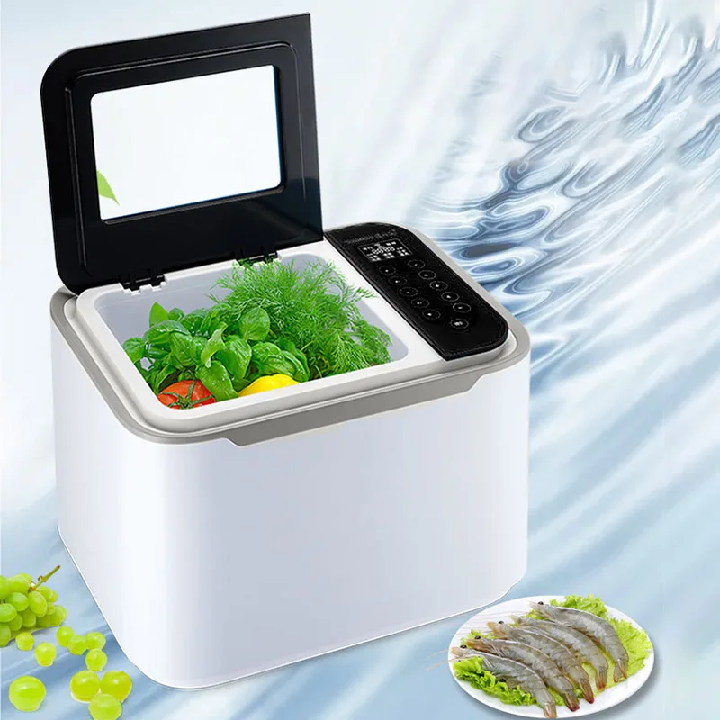 

Fruit and vegetable detoxification machine food material purifier ultrasonic sterilization cleaning machine