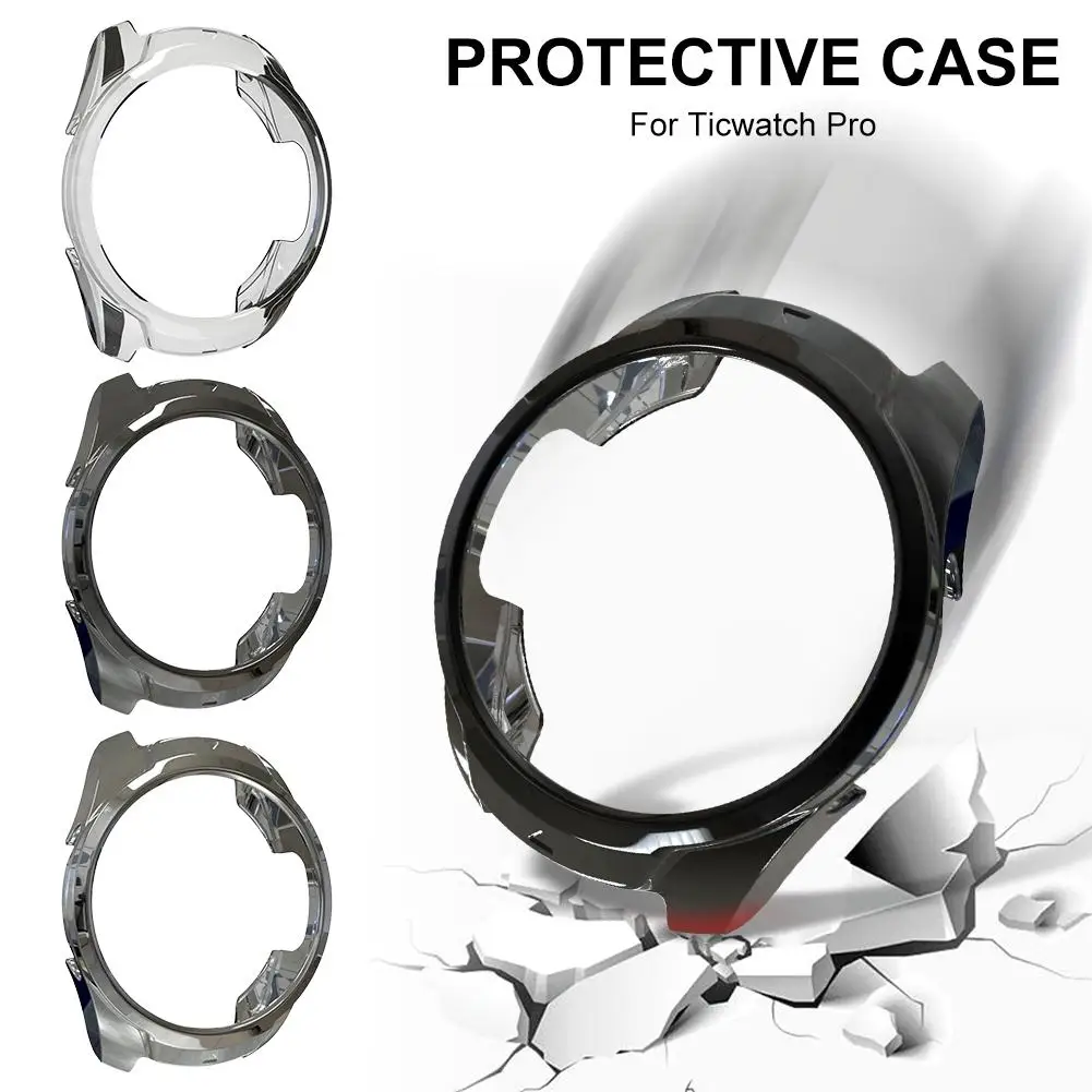 Чехол для смарт часов Мягкий ТПУ покрытие протектор круглый защитный чехол