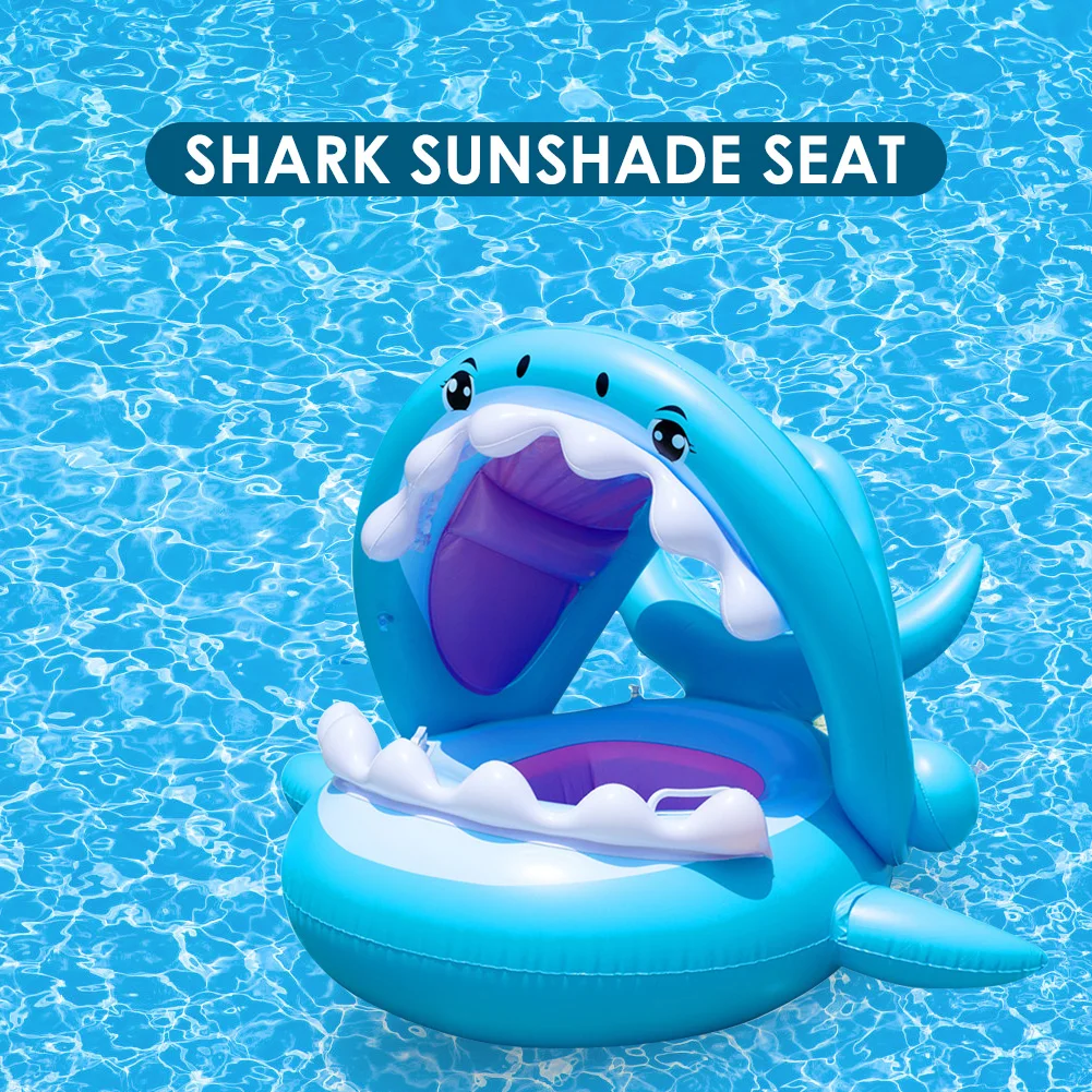 

Inflatable Baby Yacht Water Float Boat Infant Swimming Circle Air Mattress Rubber Child Seat Ring Pool Play Water Swim Trainer