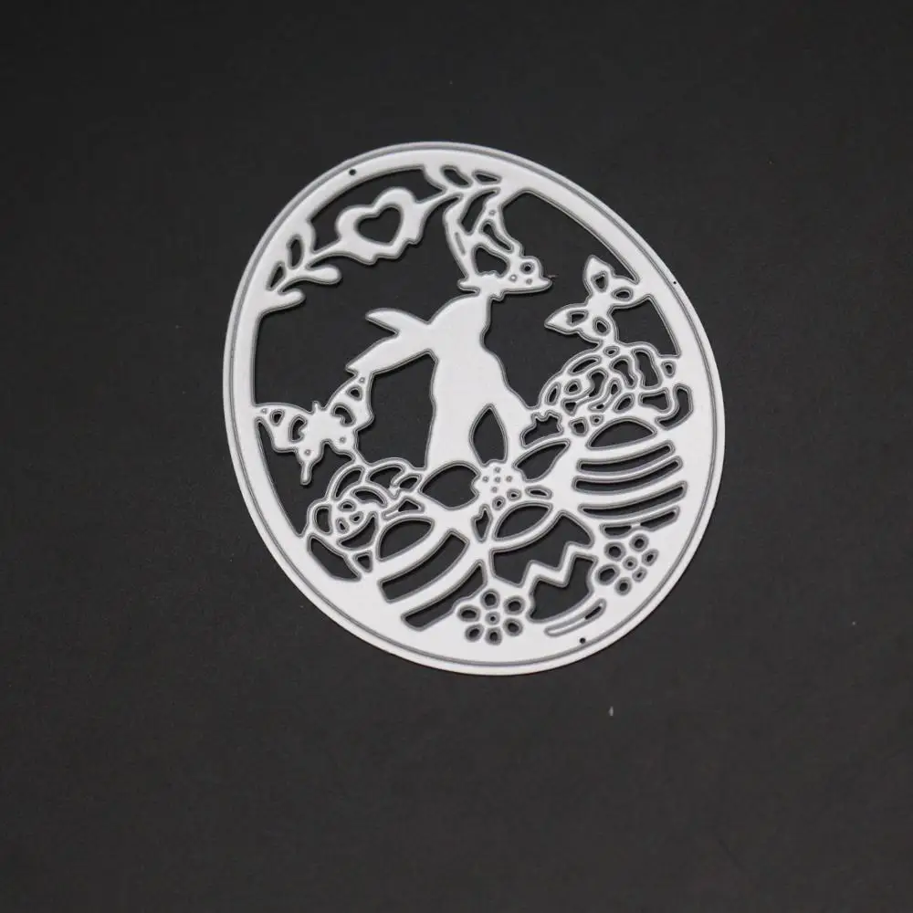 

Easter bunny Metal Cutting Dies for Scrapbooking Photo Album Embossing DIY Paper Cards Making Decorative Stencil Craft