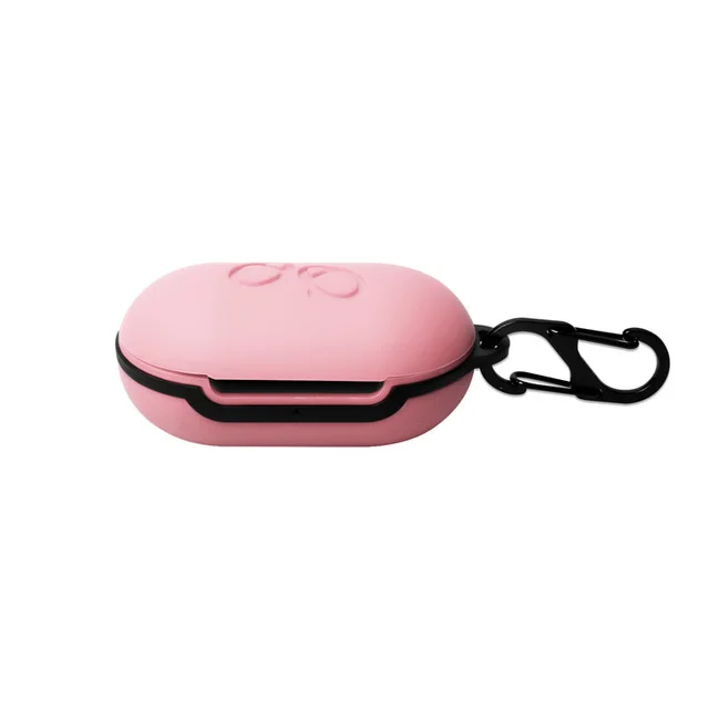 Light Pink Tonbux Мягкий силиконовый чехол с крючком для samsung Galaxy кожух с надписью «buds» наушники гибкие спортивные противоударные царапины гарнитура сумка - Цвет: Light Pink
